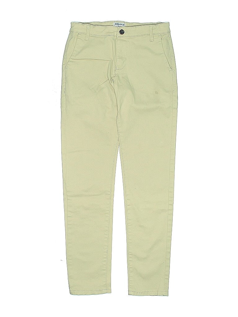 Click to view more detailed imagery on our partner's website Pre-owned Mayoral Kids' Khaki Pant In Green