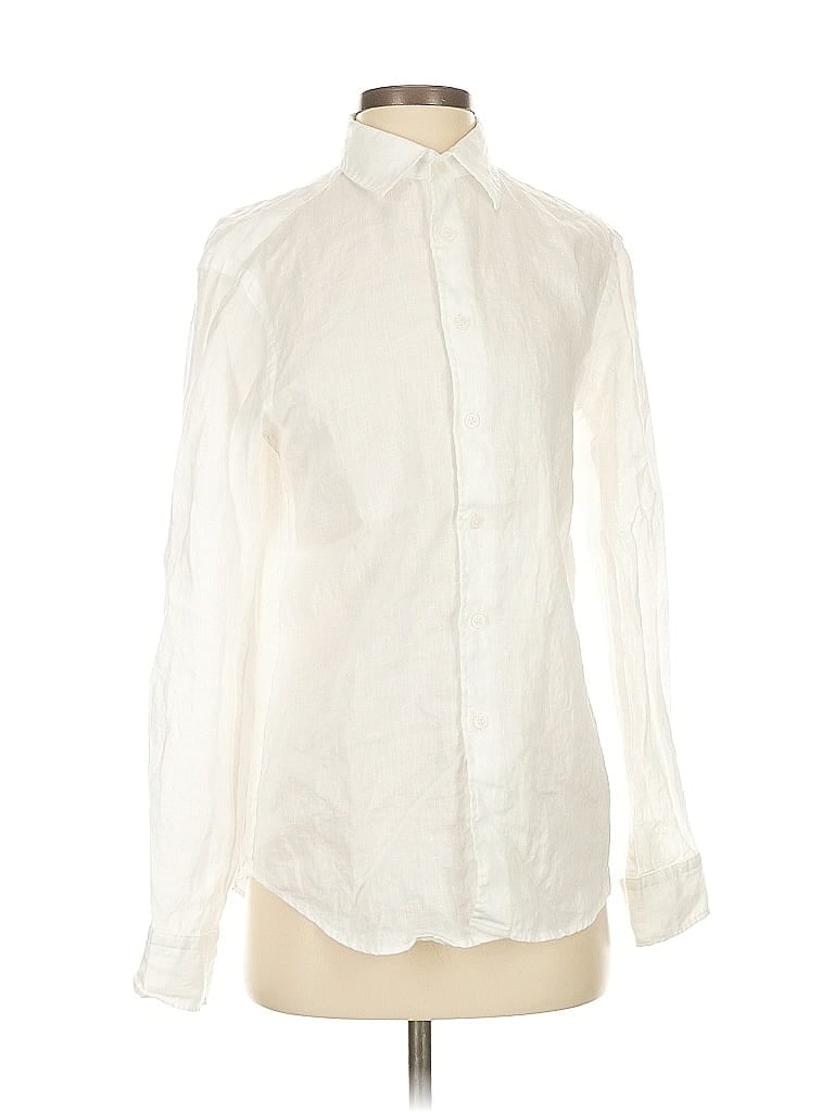 Click to view more detailed imagery on our partner's website Pre-owned Uniqlo Long Sleeve Blouse In White