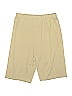 Simplee Solid Yellow Athletic Shorts Size S - photo 1
