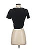 Zara Black Short Sleeve Turtleneck Size S - photo 2