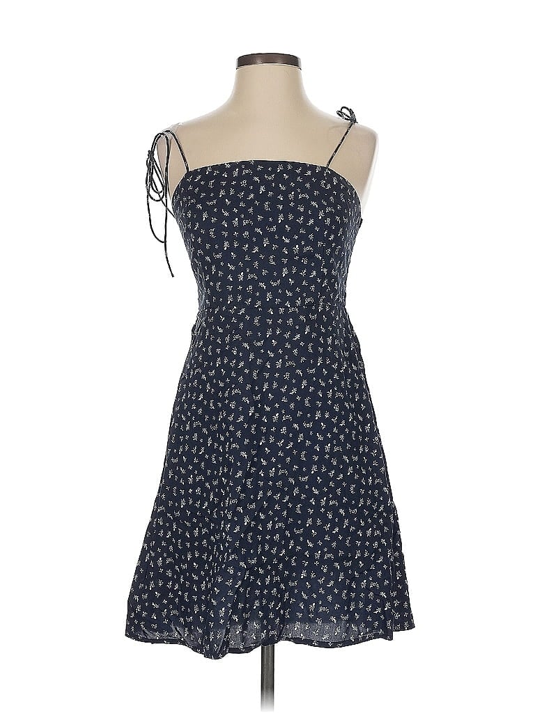 Old Navy 100% Rayon Stars Blue Casual Dress Size S - photo 1