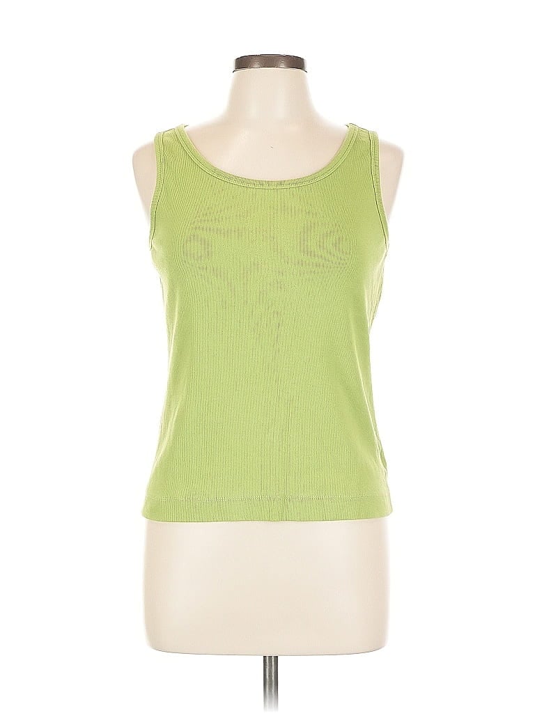 EDDIE BAUER Pre-owned Tank Top Green Strapless Neckline Tops