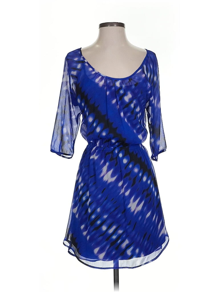 Pre-owned Express Cocktail Dress In Blue