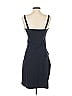 Susana Monaco Solid Black Blue Cocktail Dress Size S (estimated) - photo 2
