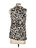 Merona Brown Sleeveless Blouse Size XS - photo 2