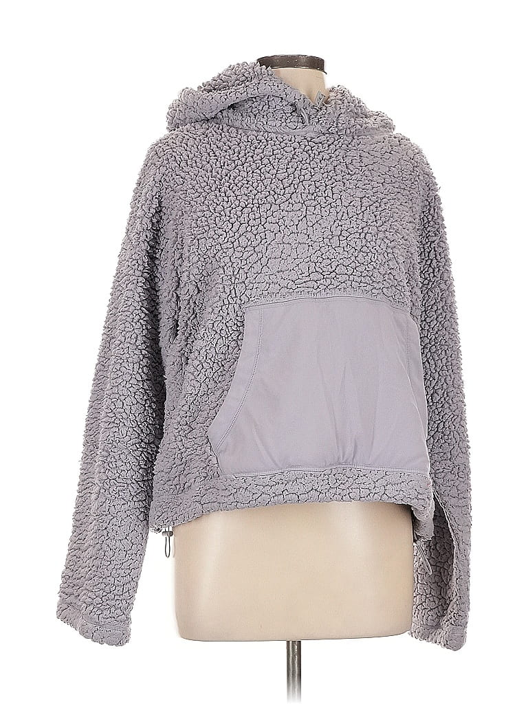 Pre-owned Zella Pullover Sweater In Gray