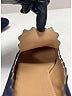 Chloé 100% Leather Blue Heels Size EU 38 - photo 10