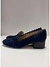 Chloé 100% Leather Blue Heels Size EU 38 - photo 11