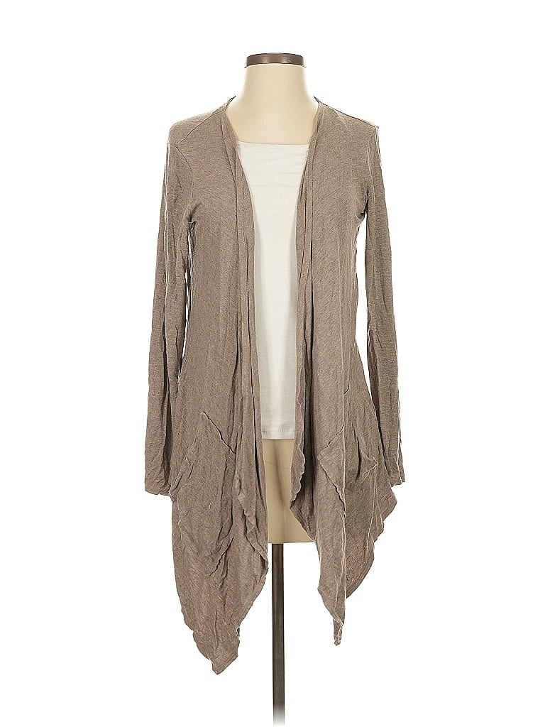 Pre-owned Max Studio Cardigan Sweater In Brown