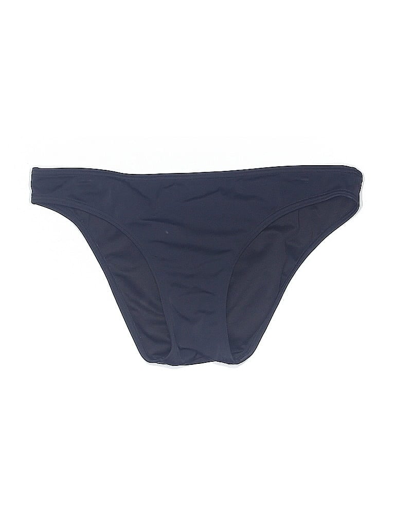 Pre-owned Victoria's Secret Swimsuit Bottoms In Blue