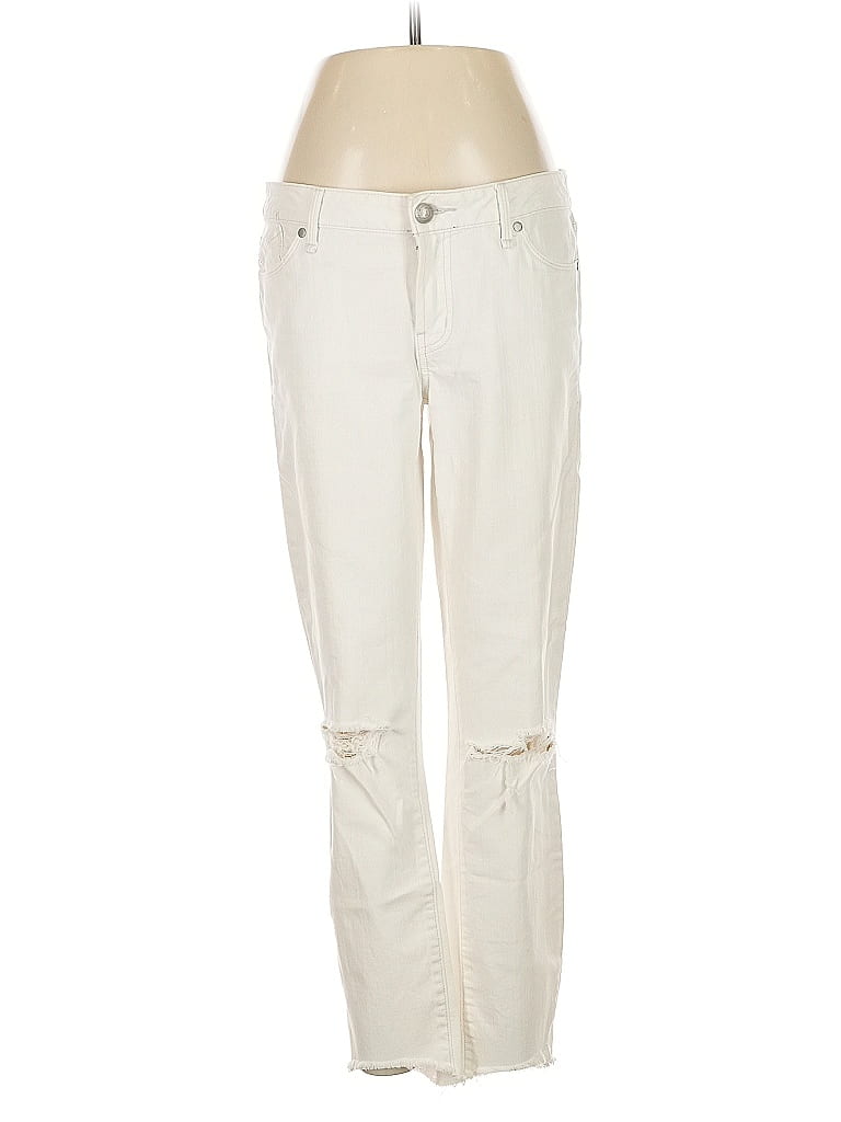 Pre-owned Martin + Osa Jeans In White