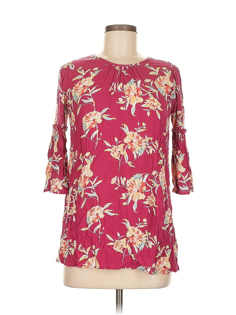 Pre-owned Billabong Casual Dress In Burgundy