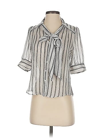 French Connection Short Sleeve Blouse (view 1)