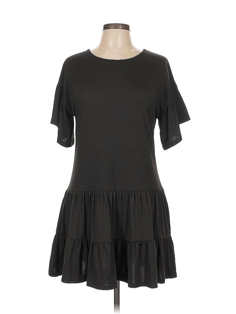 Pre-owned Alya Casual Dress In Black