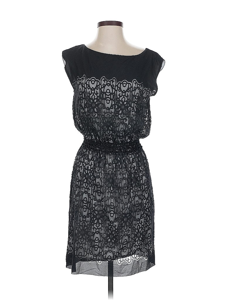 Pre-owned Max Studio Cocktail Dress In Black