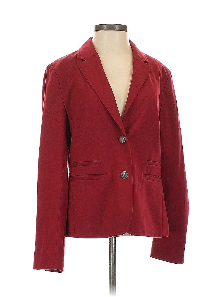 Pre-owned Banana Republic Factory Store Blazer Jacket In Burgundy