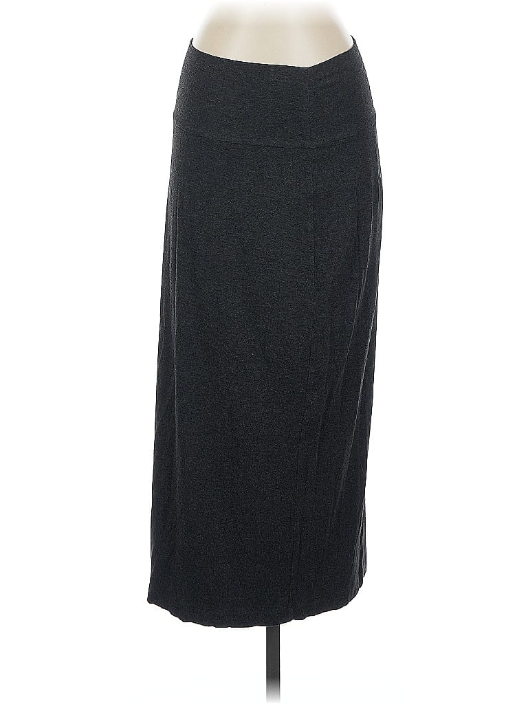 Pre-owned Eileen Fisher Casual Skirt In Gray