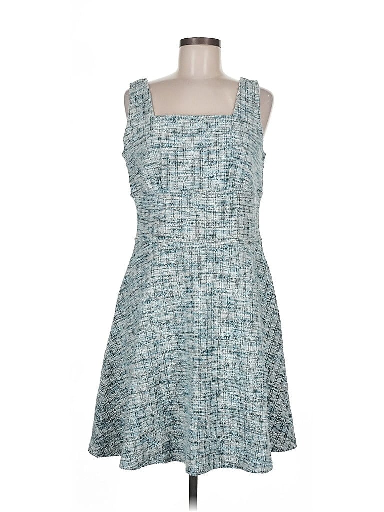 Pre-owned Leota Casual Dress In Blue