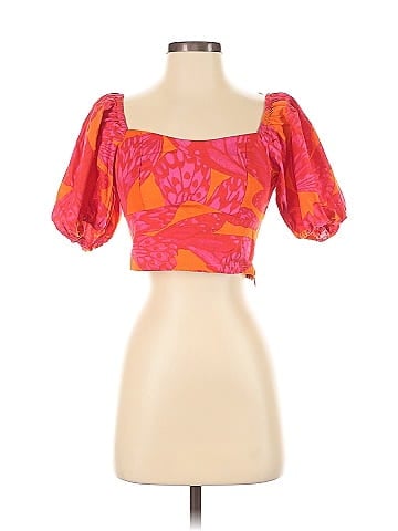 Scoop Short Sleeve Blouse (view 1)