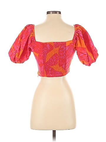 Scoop Short Sleeve Blouse (view 2)
