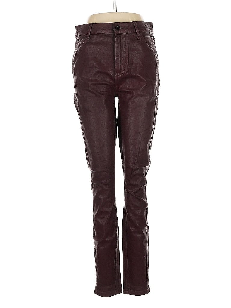 Pre-owned Sam Edelman Jeans In Burgundy