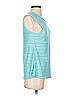 Zyia Active Teal Sleeveless T-Shirt Size XS - photo 3