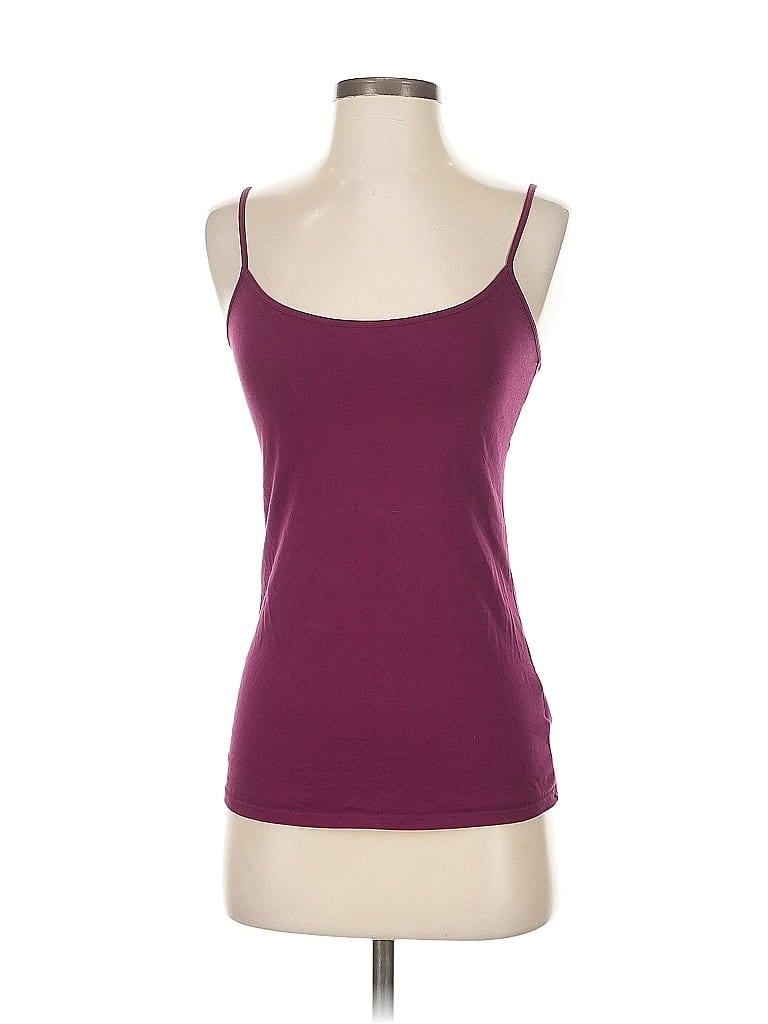Pre-owned Old Navy Tank Top Burgundy Strapless Neckline Tops