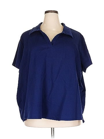 Universal Standard Short Sleeve Polo (view 1)