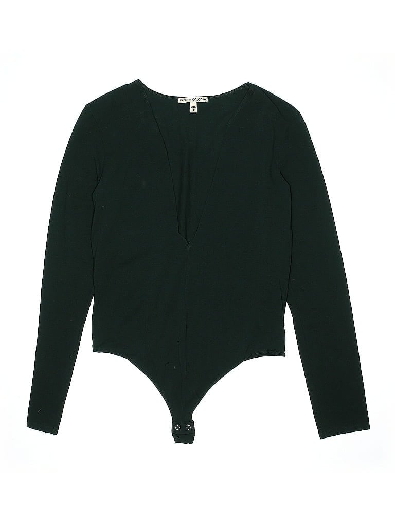 Express One Eleven Green Bodysuit Size L - photo 1