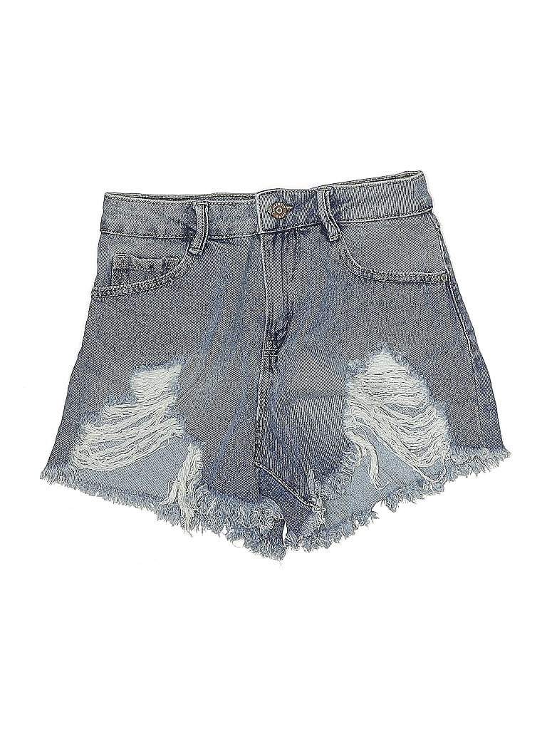 Pre-owned Sincerely Jules Denim Shorts In Blue