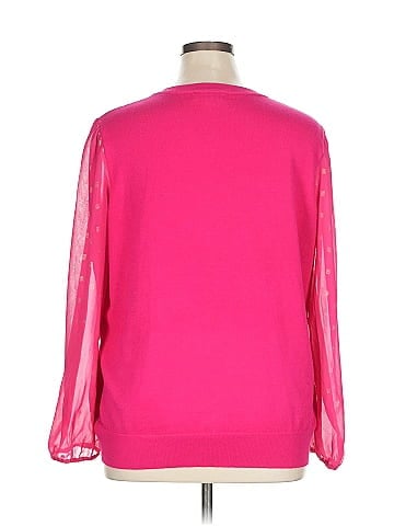 Indigo Rose Pullover Sweater (view 2)