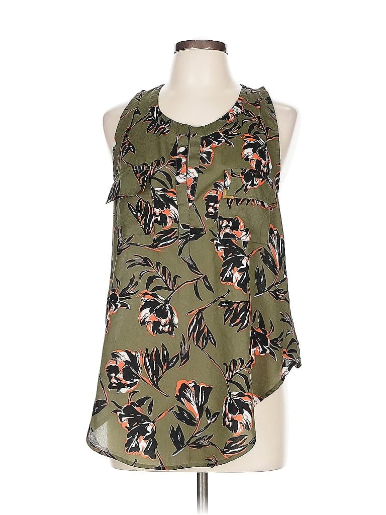 Pre-owned Live 4 Truth Sleeveless Blouse In Green