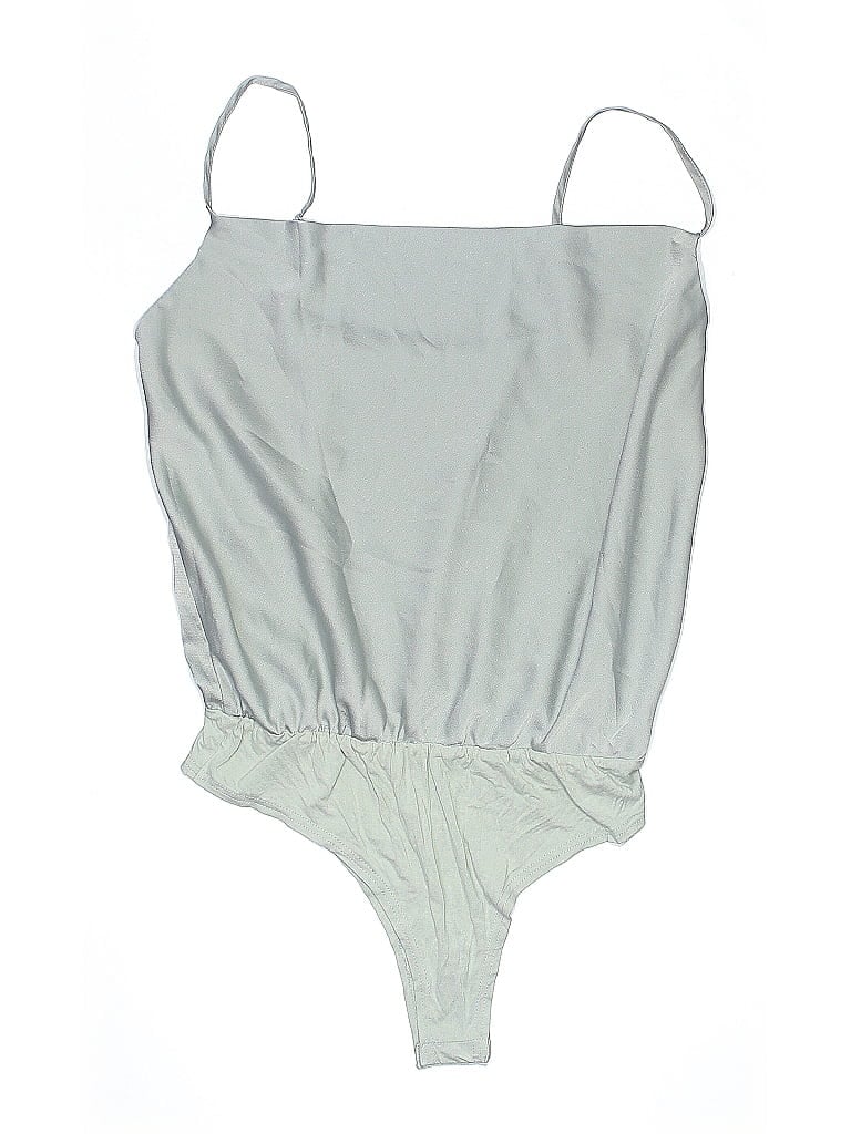 Click to view more detailed imagery on our partner's website Pre-owned She + Sky Bodysuit In Silver