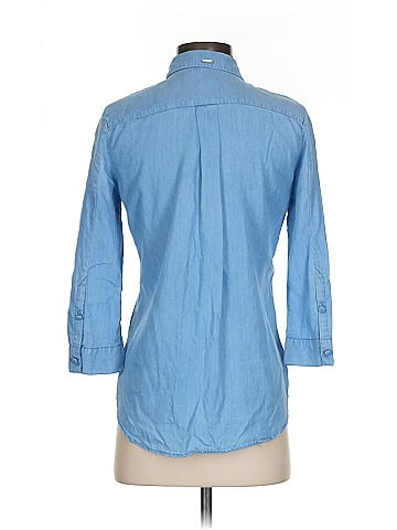 Armani Jeans 3/4 Sleeve Button-Down Shirt (view 2)