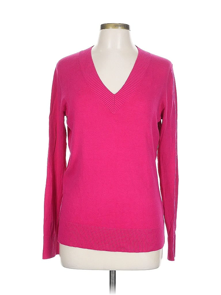 Pre-owned Banana Republic Factory Store Pullover Sweater In Pink