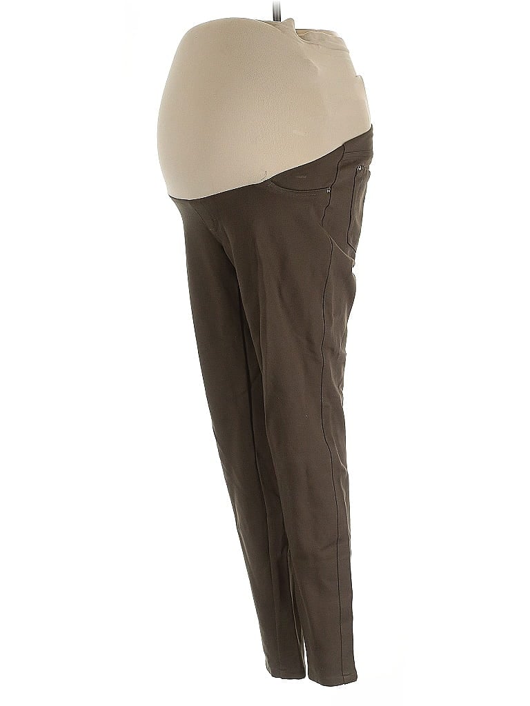 Pre-owned A Pea In The Pod Active Pants In Brown