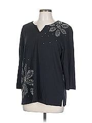 Alfred Dunner 3/4 Sleeve Top