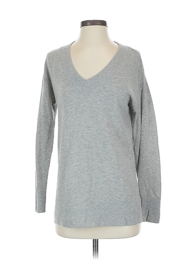 GAP Pre-owned Pullover Sweater In Gray