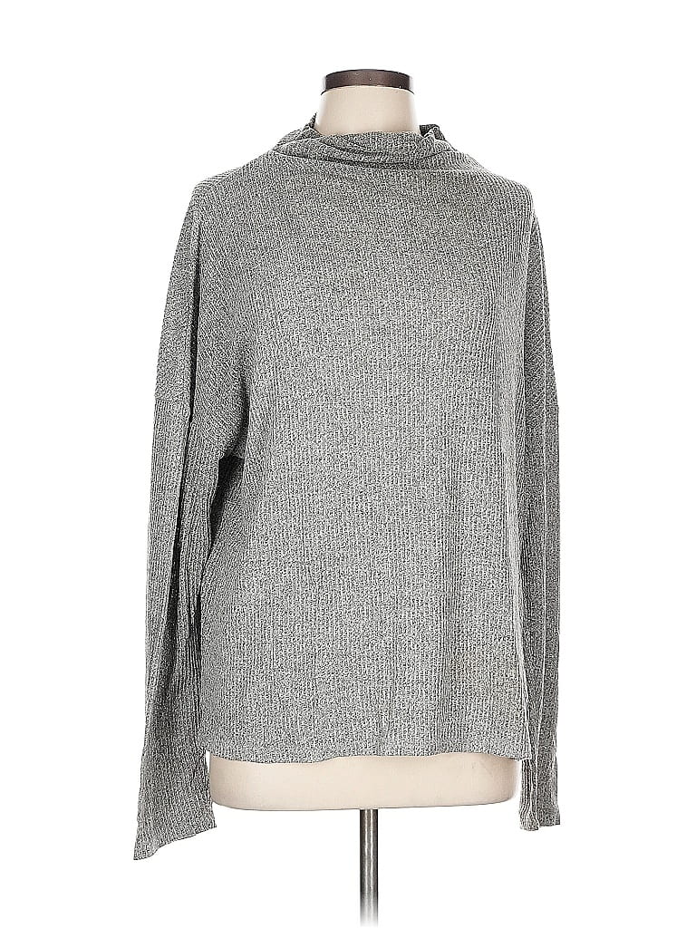 Pre-owned A New Day Turtleneck Sweater In Gray
