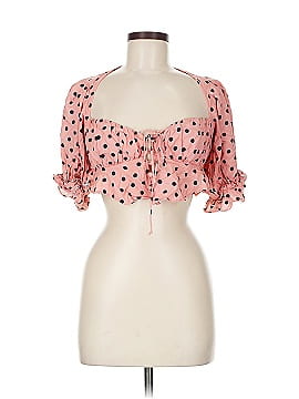 For Love & Lemons Short Sleeve Blouse