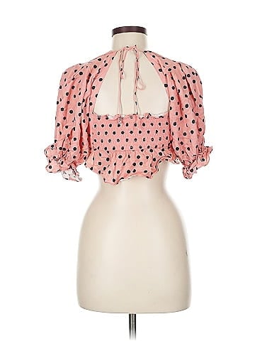 For Love & Lemons Short Sleeve Blouse (view 2)