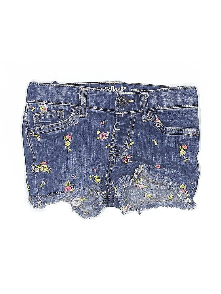 Pre-owned Cat & Jack Kids' Denim Shorts In Blue