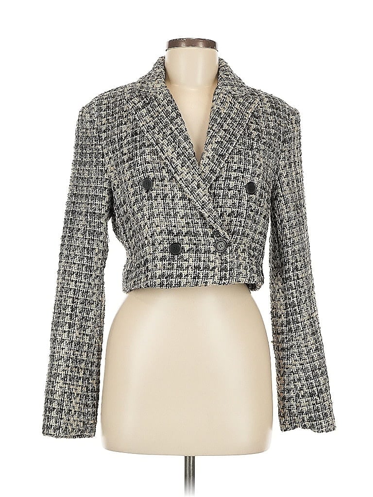 Click to view more detailed imagery on our partner's website Pre-owned Forever 21 Blazer Jacket In Gray