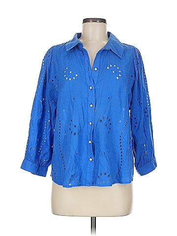 Forever That Girl for Anthropologie Long Sleeve Polo (view 1)