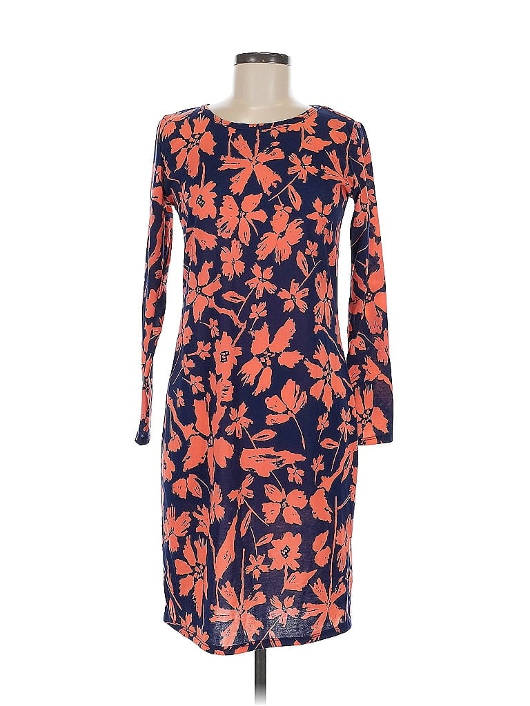 Pre-owned Lularoe Cocktail Dress In Orange