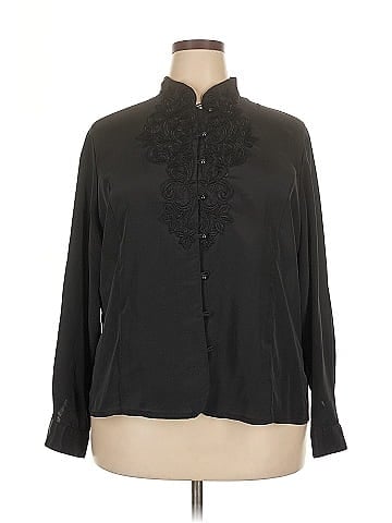 Christie & Jill Long Sleeve Blouse (view 1)