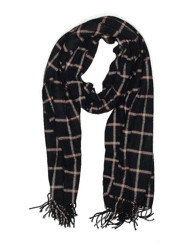 Pre-owned Unbranded Scarf In Black