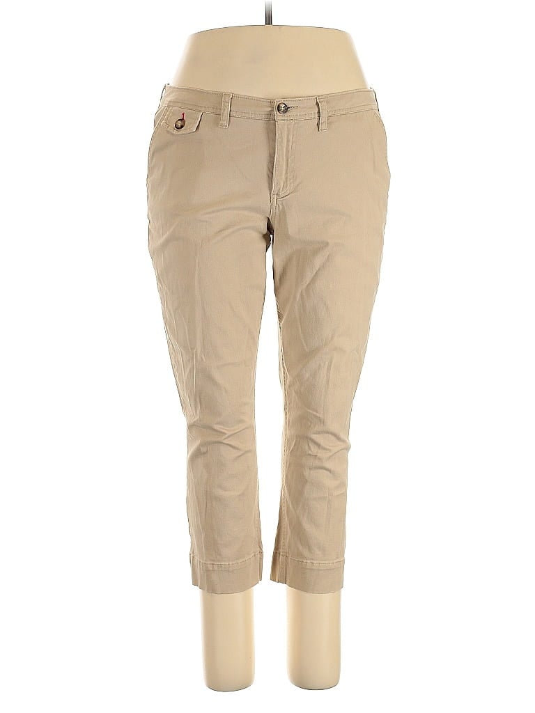 Pre-owned Old Navy Khaki Pant In Brown