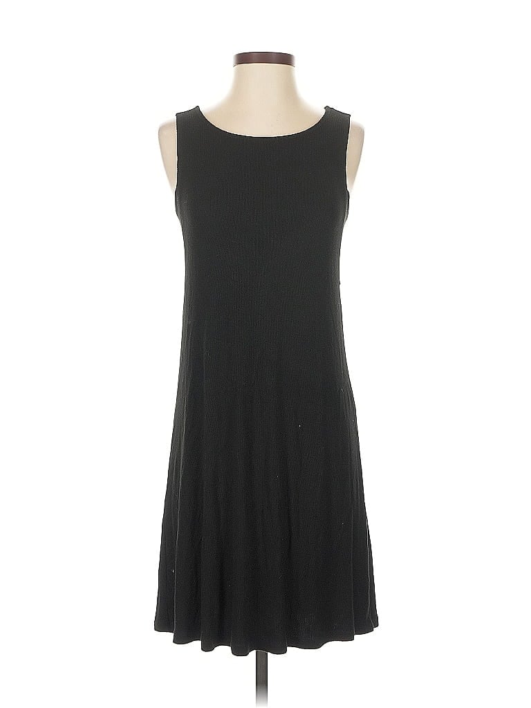 Pre-owned Evereve Casual Dress In Black