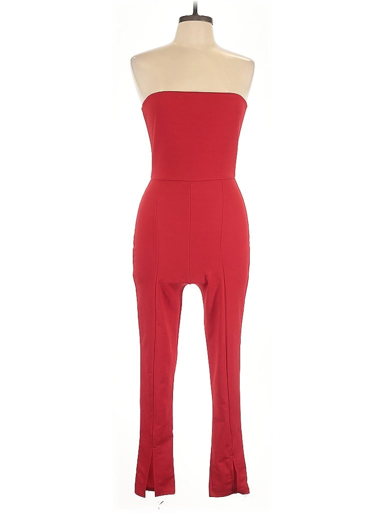 PRETTYLITTLETHING Pre-owned Jumpsuit In Red